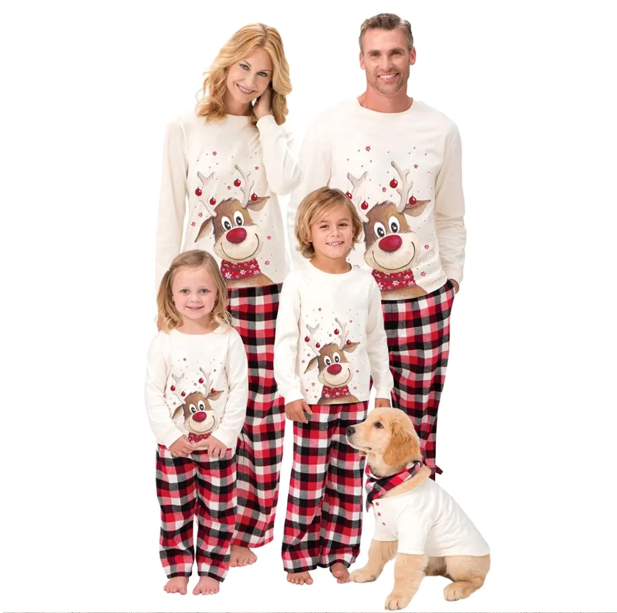 Pyjama Noel Famille Pareil Rodolph – Image 2