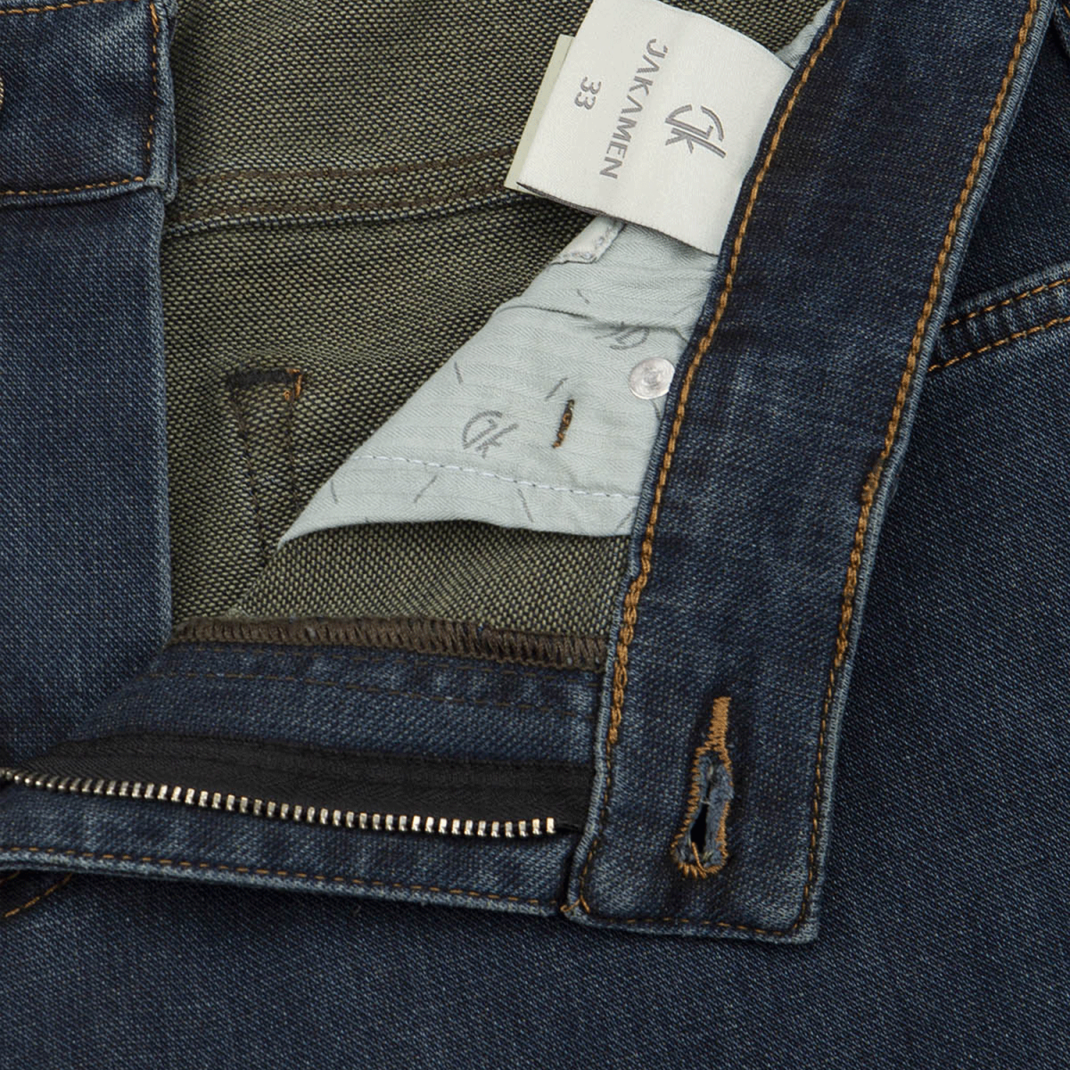 Jakamen Jeans Navy Blue – Image 4