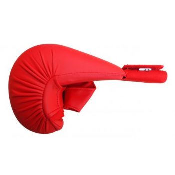 Gants Kumite (bleus ou rouges) avec protections pouces KAMIKAZE (homologués par la RFEK) Prix : 30,00 euros – Image 3
