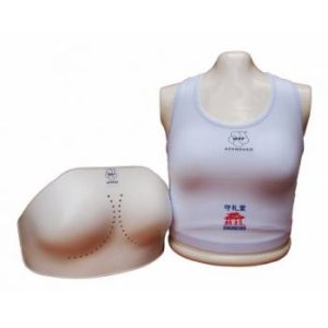 Plastron pour femmes Maxi Guard SHUREIDO (homologué par la WKF) Prix : 65,00 euros