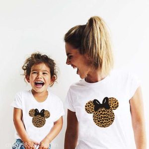 Tee Shirt Assorti Mere Fille - Minnie