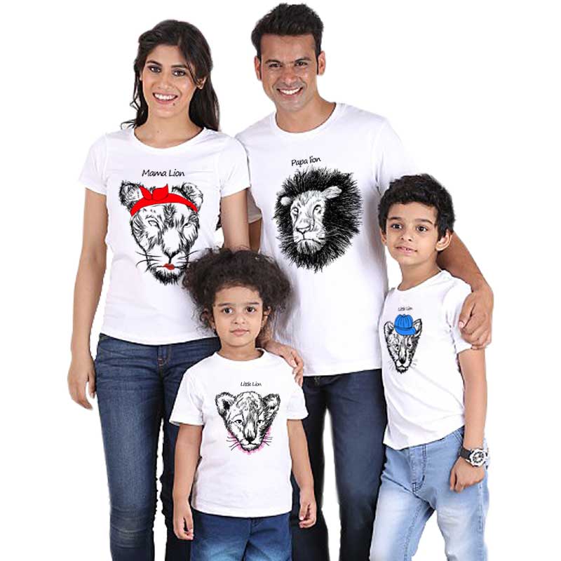 Tee Shirt Famille - Lion – Image 2